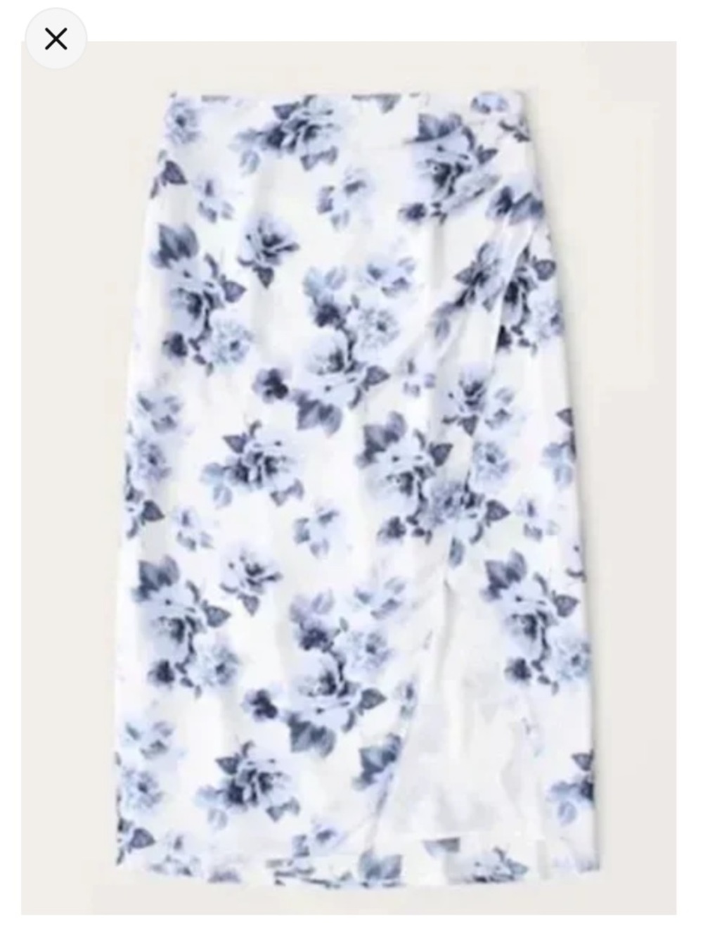 Abercrombie & Fitch midi floral skirt